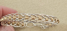 Load image into Gallery viewer, Custom Sterling Silver Wire Bracelet