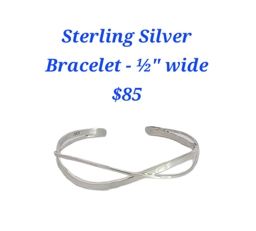 Sterling Silver 2 Wire Cuff Bracelet